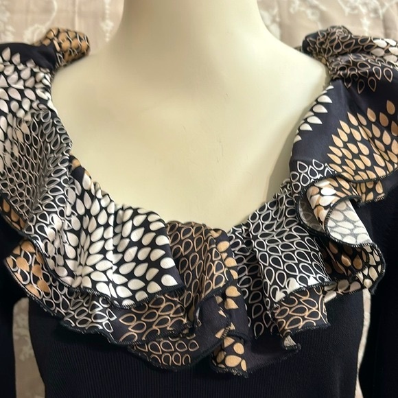 Tory Burch Ruffle Sweater - Picture 2 of 10